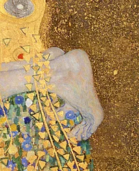 The Kiss (detail)